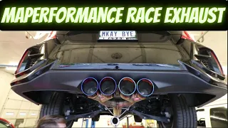 Maperformance Race Exhaust Install (2020 Honda Civic SI)