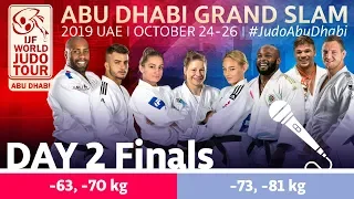 Judo Grand-Slam Abu Dhabi 2019: Day 2 - Final Block