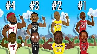 TOP 50 NBA DUOS OF ALL TIME! (NBA Comparison Animation)