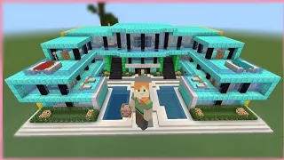 How to build a house in Minecraft using the command block ( UPDATED 2023 )