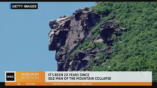 New Hampshire marks 20 years since Old Man of the Mountain crumbled