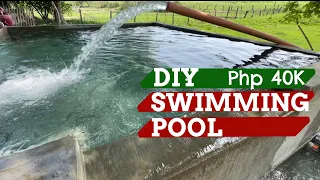 DIY SWIMMING POOL | TOTAL COST FOR 8 DAYS OF LABOUR | ❤️🍅