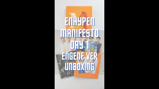 #ENHYPEN Album Unboxing 'Manisfesto: Day 1' ENGENE Version M