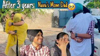 Nav mili 3 Saal Bhad Avde Mummy Daddy nu🥹 | Navhappy Bhullar