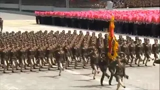 I put some Phish music over North Korean marching