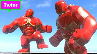 LEGO RED ABOMINATION VS RED ABOMINATION - LEGO MARVEL SUPERHEROES