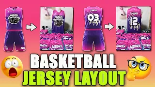 HOW TO CREATE BASKETBALL JERSEY LAYOUT IN PHOTOSHOP | MADZY21