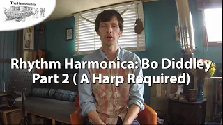 Rhythm Harmonica: Bo Diddley part 2 (Harmonica Lesson)