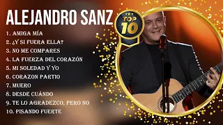 Las mejores canciones del álbum completo de Alejandro Sanz 2023