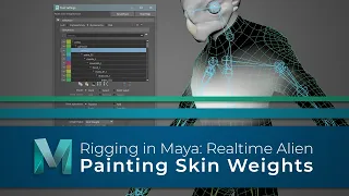 #RiggingInMaya | Part 06 | Painting Skin Weights