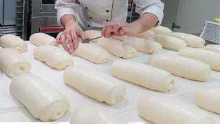 Soft and Cute! Amazing Ice Cream Vienna Bread Making / 冰心維也納麵包 - Taiwanese Food