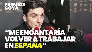 Matias Recalt, tras ganar el Goya: “Me encantaría volver a trabajar en España”