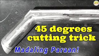 How to Cut Pipe at 45 Degrees
