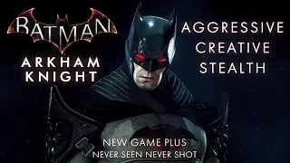 Cool Thomas Wayne Aggressive Stealth | Arkham Knight NG+