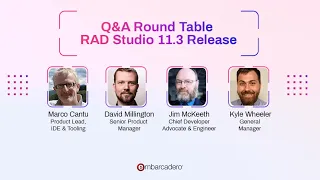 Q&A Round Table: RAD Studio 11.3 Release