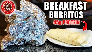 BREAKFAST BURRITO MEAL PREP | Freezer Burritos For The Whole Week!