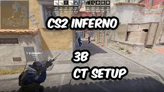 CS2 Inferno Top Banana Retake CT Setup