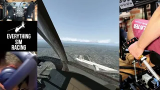 VR Helicopter Crash with Motion Simulator and eBay Collective Xplane 11