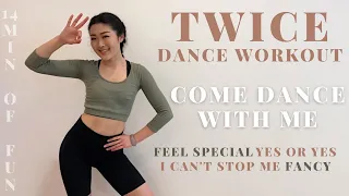 TWICE DANCE WORKOUT | intense cardio, burn calories while having fun!