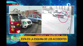 Conozca la esquina de los accidentes en San Juan de Lurigancho