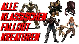 Alle Kreaturen, Mutationen und Roboter aus den klassischen Fallout Spielen!  - LoreCore