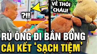 Thanh niên rủ ông nội là ĐẶC CÔNG VỀ HƯU đi bắn bóng và cái kết QUÁT SẠCH cả tiệm gấu bông | TÁM TV