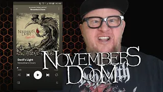 NOVEMBERS DOOM - Devil's Light  (First Listen)