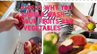 How to Wash Vegetables and Fruits to Remove Pesticides #Apple #Healthy @The ugonna family