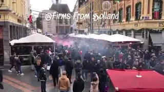 Ajax FANS in the CENTRE of Lille  // CHAMPIONS LEAGUE
