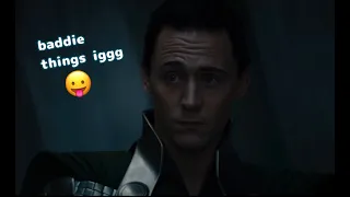 Loki being a sassy diva for 1 minute and 7 seconds straight