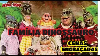 FAMÍLIA DINOSSAURO EM CENAS ENGRAÇADAS | ROBIN NEWS