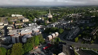 Drone fly by Cavan Town May 2024