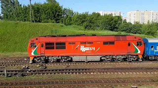 ТЭП70БС-111 с поездом №634Б Коммунары-Гродно.