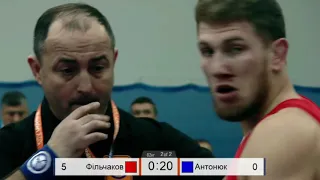 Чемпіонат України 2019.  Золото 82 кг. Фільчаков - Антонюк