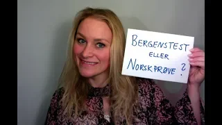 Video 520 Bergenstesten eller norskprøven, hvilken eksamen skal jeg velge?