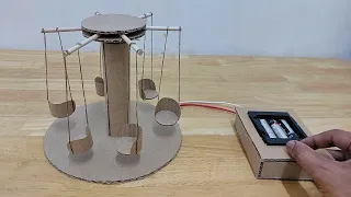 School Science Projects | how to make carnival ride from cardboard