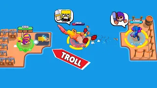 NEW COMBO TROLL vs -10 IQ RAN AWAY 😂 Brawl Stars Funny Moments & Wins & Fails & Glitches ep.864