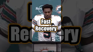 Jalen Ramsey Super Fast Recovery Miami Dolphins Football Interview #shorts