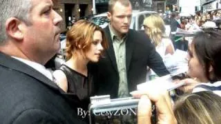 Kristen Stewart - Late Night with David Letterman - Outside Letterman Studios - 6-28-10