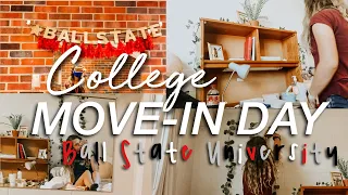 COLLEGE MOVE-IN DAY VLOG | ball state university | 2020