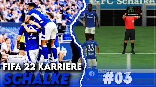 Sané feiert sein Comeback! ⚽ FIFA 22 Schalke Karriere #03