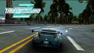 NFS Underground 2 Bayview Map in GTA 5 with Better Road Textures (4K Video)