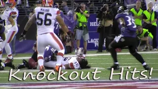 NFL Knockout Hits! *Warning Major Collisions*!