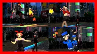 Persona 5: Dancing Star Night (JP) - Wake Up, Get Up, Get Out There (Remix) [Video w/ All Partners]