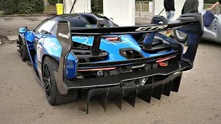 2020 McLaren Senna GTR Exhaust Sounds | 815HP Track MONSTER in Action @ FOS Goodwood!