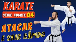 KARATE KUMITE | AULA 04 - TREINO PARA ATACAR E SAIR RÁPIDO [ O Karate não é luta de trocação! ]