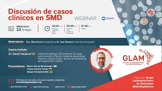 Discusión de casos clínicos en SMD - Dr. David Valcárcel