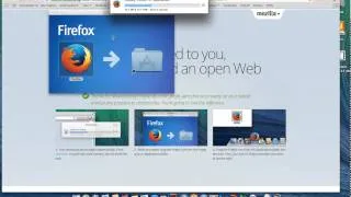 How to install Firefox in Mac OSX 10.9.3