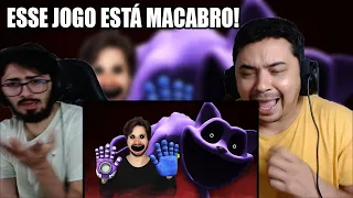 REACT A FÁBRICA DE BRINQUEDOS TÁ COMPLETAMENTE MACABRA! - Poppy Playtime Capítulo 3 | Jazzghost