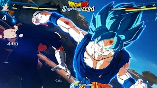 DRAGON BALL SPARKING ZERO: NEW SSB GOKU VS VEGETA GAMEPLAY & BATTLE SYSTEM SHOWCASE(W/BEAM STRUGGLE)